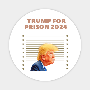 donald trump Mugshot 2024 never surrender Magnet